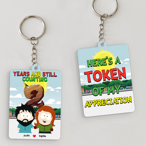 Personalized Gifts For Couple Keychain 01topu080125hg-Homacus