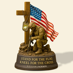 Veterans Military Acrylic Plaque- Personalized Gifts For Veteran 04todt060525-Homacus