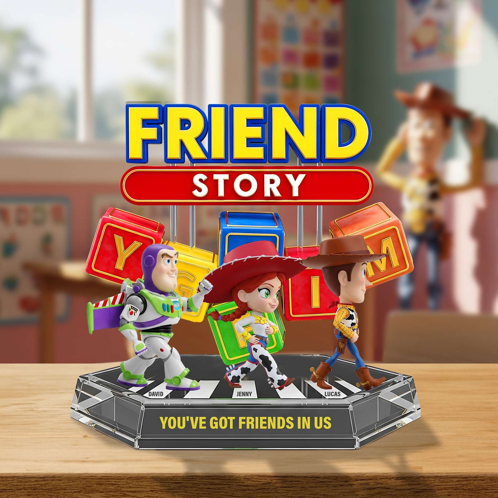 Toy Fans Acrylic Plaque - Personalized Gifts For Friends 04tgtn100625-Homacus