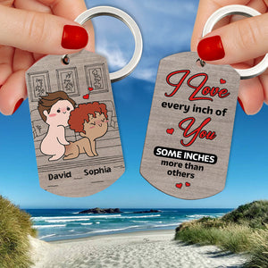 Personalized Gifts For Couple Keychain Naughty Couple 01XQDT191224HH-Homacus