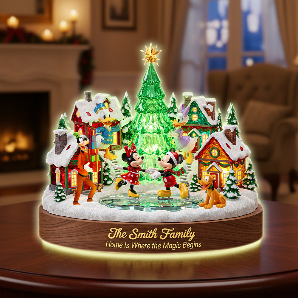 Cute Characters Acrylic Light Box Personalized Christmas Gifts For Family 02pgtn041125-Homacus