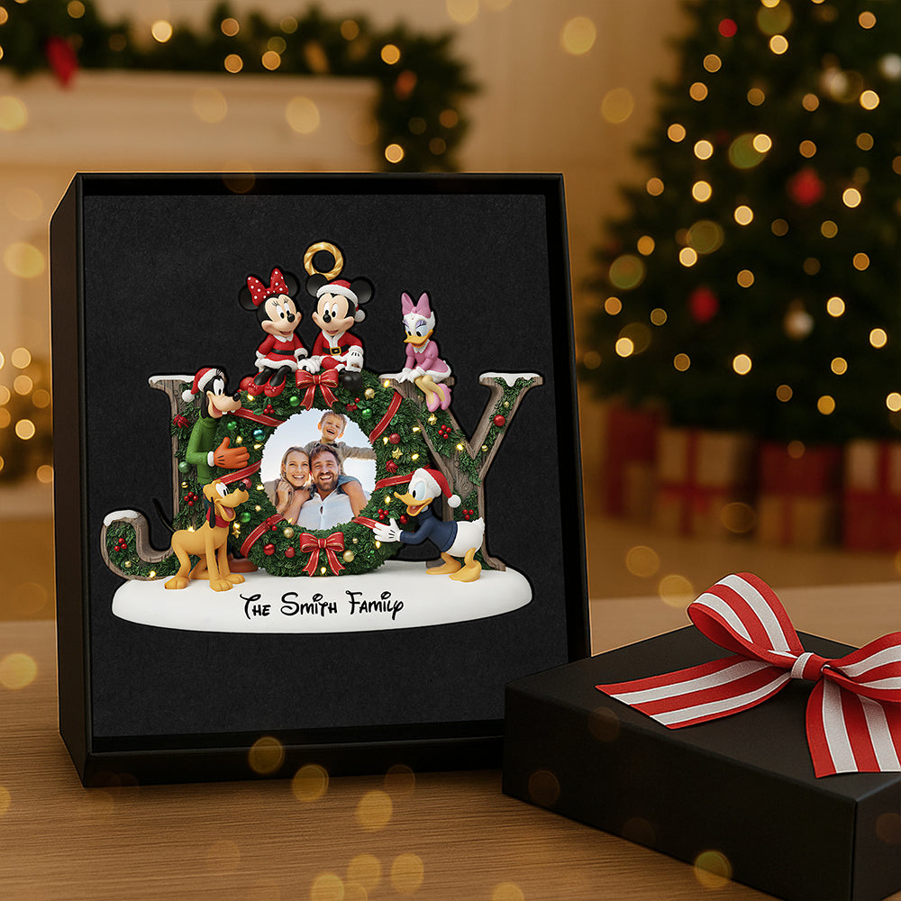 Custom Photo Family Acrylic Ornament, Personalized Gifts For Christmas 01kita161025-Homacus