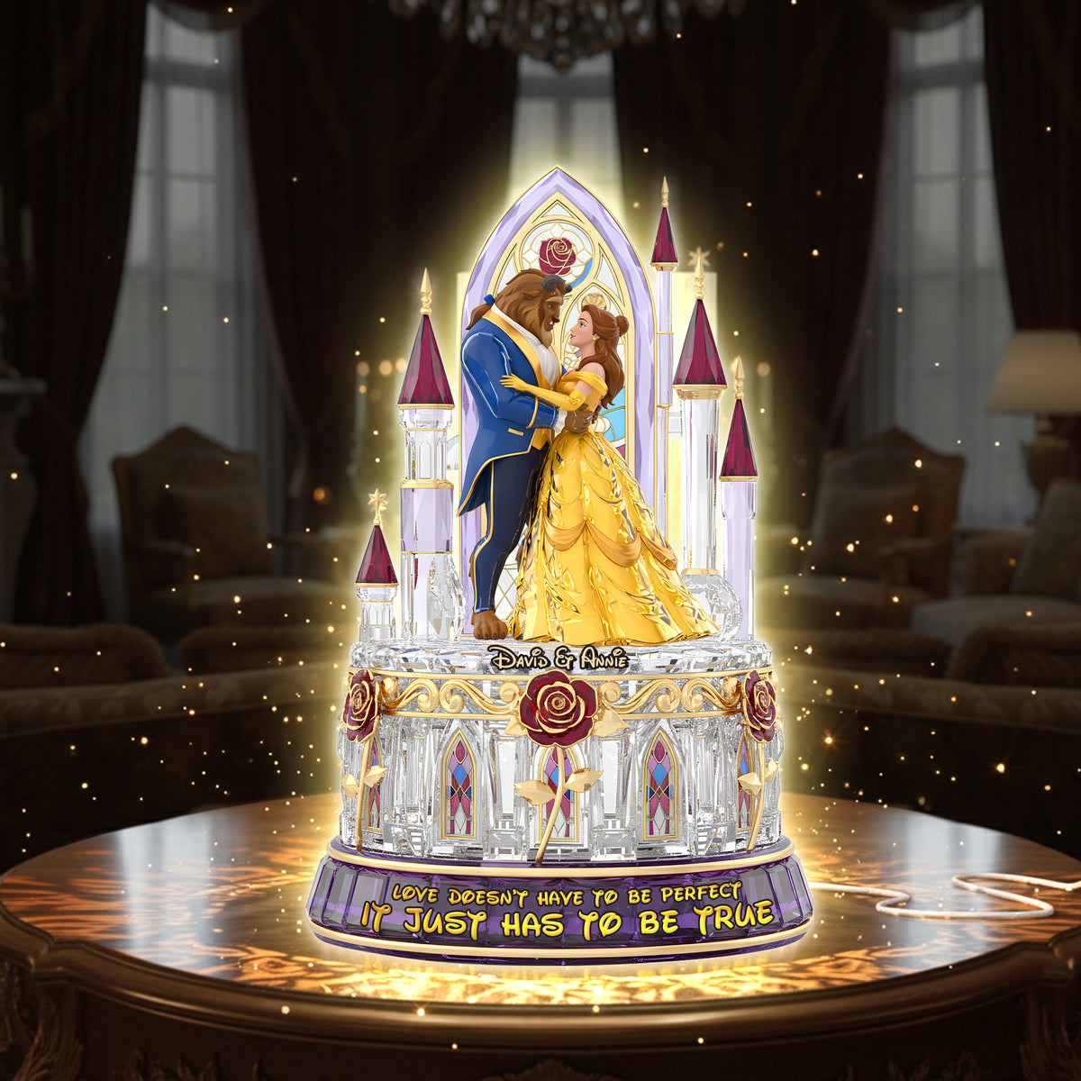 Romantic Couple Light Box, Personalized Gifts For Couple 08KILU041225-Homacus