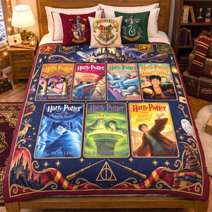Book Cover Blanket - Personalized Gifts For Fantasy Lovers 02natn071026-Homacus