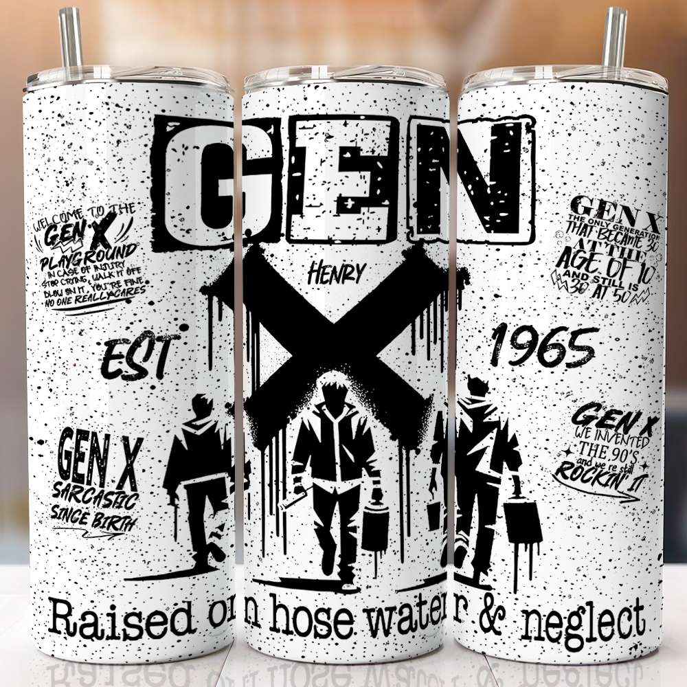 Personalized Skinny Tumbler Gifts Gen X Sarcastic 01OHDT301124-Homacus