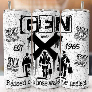 Personalized Skinny Tumbler Gifts Gen X Sarcastic 01OHDT301124-Homacus