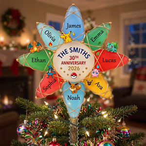 30-Year Collector Era Acrylic Christmas Tree Topper - Personalized Gifts 04HUTN071026-Homacus