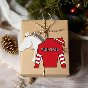 Personalized For Horse Riding Lovers, Christmas Acrylic Ornament 02OHLU171024-Homacus