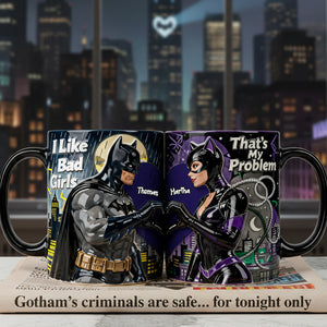 Set Of 2 Coffee Mugs - Shadow Couple - Personalized Coffee Mug Set 02nata100126-Homacus