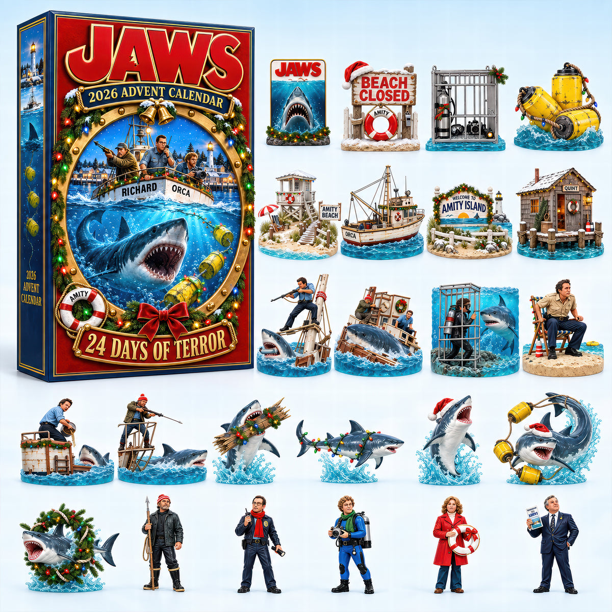The Leviathan Of The Deep Advent Calendar Blind Box - Personalized Christmas Gifts 07tyqn240926