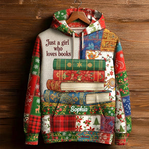 Book Lover Girl Hoodie Personalized Gifts For Book Lovers 03tgtn191125-Homacus