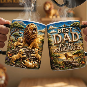 Best Dad Magic Coffee Mug - Personalized Gifts For Dad 03todt060526-Homacus