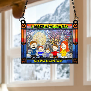 Personalized Christmas Gifts For Family Acrylic Suncatcher 04KAPU060824DA-Homacus