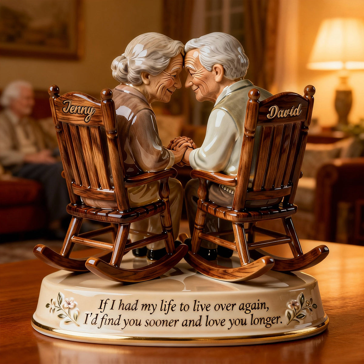 Growing Old Together - Personalized Gifts For Couple Acrylic Plaque 04NATN260126-Homacus