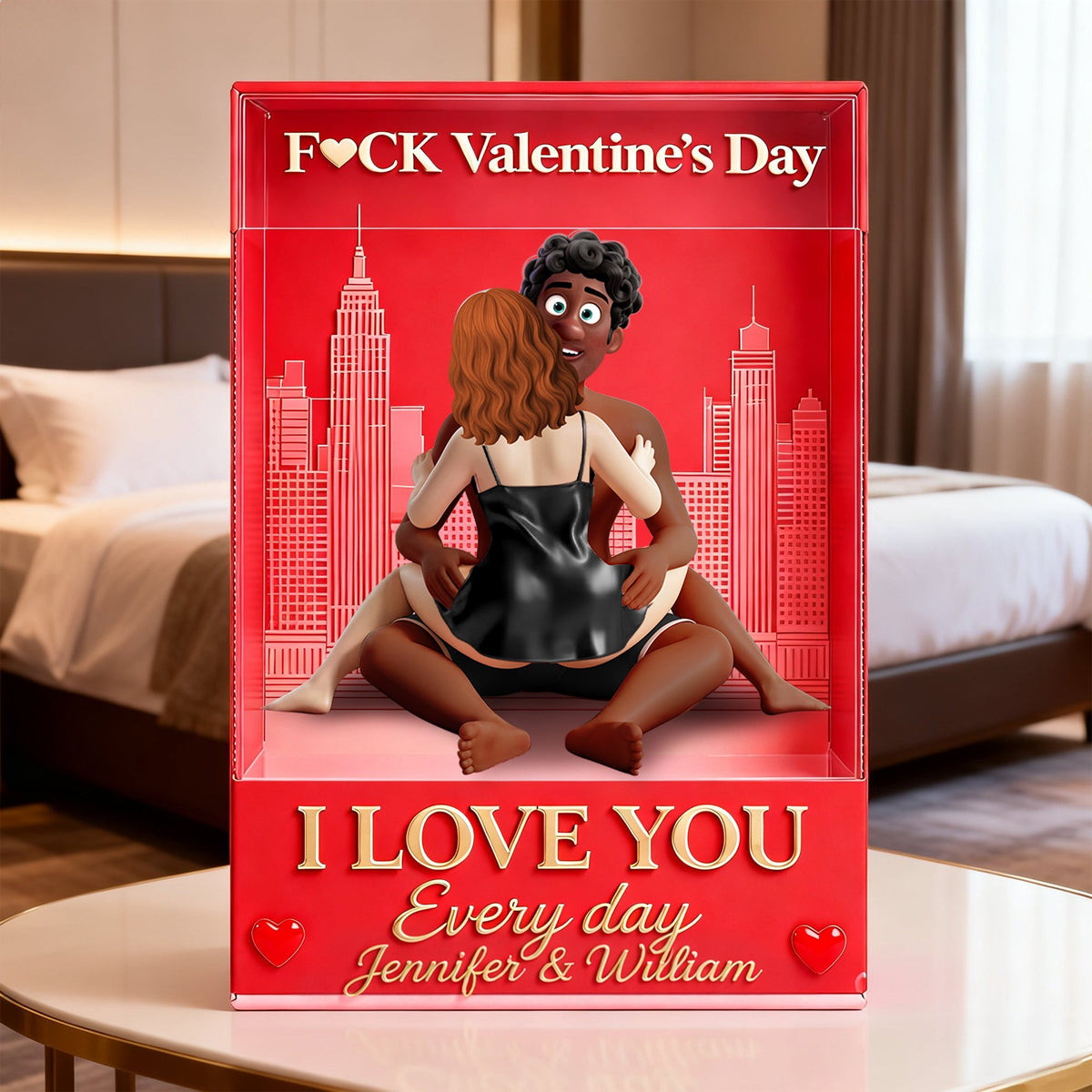 Funny Attitude Couple Acrylic Plaque - Personalized Gifts For Couples 01OHLU030226-Homacus