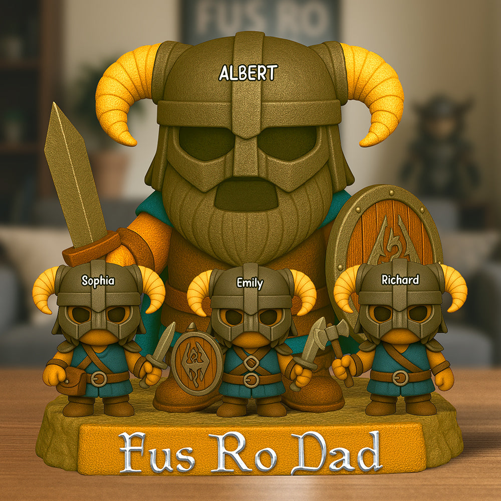 Game Dad Plaque - Personalized Gifts For Dad 04naqn050525-Homacus