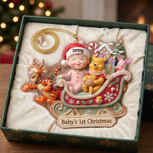 Lovely Baby Acrylic Ornament - Personalized Christmas Gifts 01tytn110826
