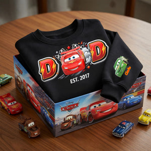 Racing Dad Crew Shirt - Personalized Father's Day Gifts 03nalu180526-Homacus