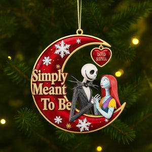 Personalized Gifts For Couple Christmas Acrylic Ornament 02phtn190825-Homacus
