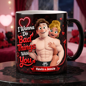Naughty Couples Magic Mug - Personalized Gifts For Couples 01huta220726-Homacus
