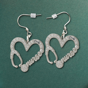 Nurse Acrylic Earrings - Personalized Gift For Nurse 01TOPU110725-Homacus