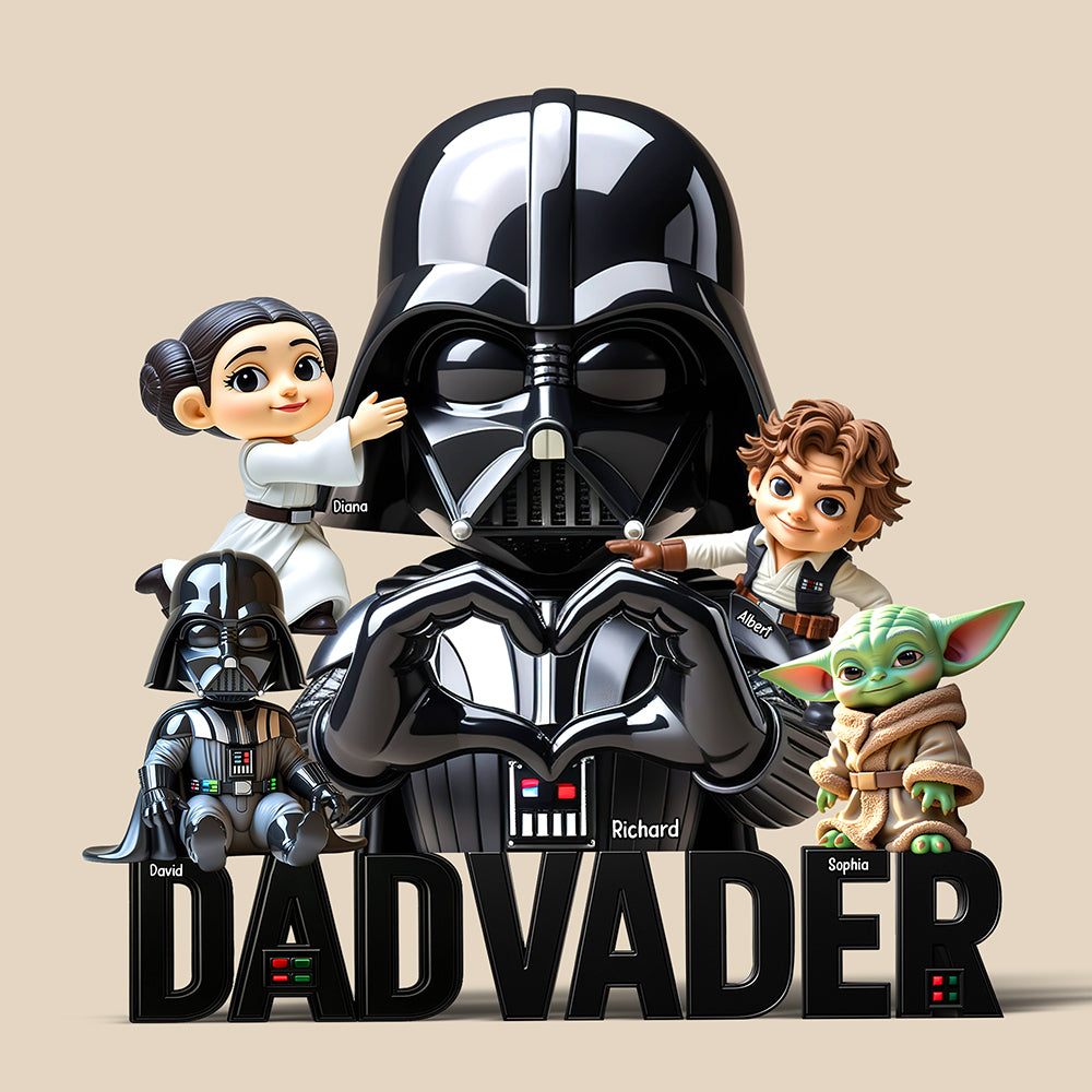 The Strongest Dad Acrylic Plaque Personalized Gifts For Dad 04NAQN070525-Homacus