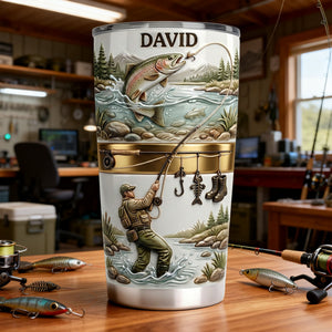 Lake Days Fishing Tumbler - Personalized Gifts For Fishing Lovers 01PALU200126-Homacus