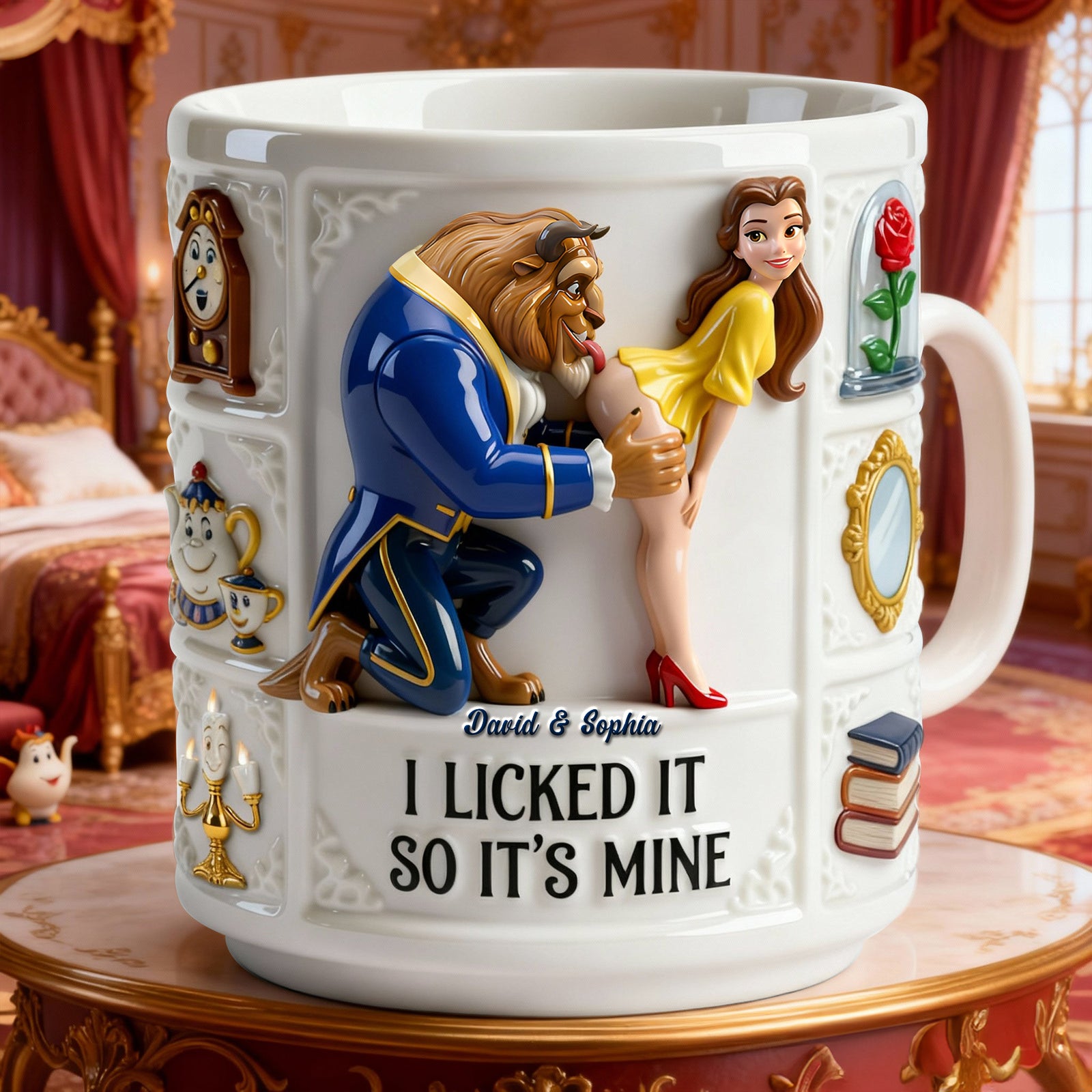 Playful Couple Coffee Mug - Personalized Gift For Couple 04OHLU060126