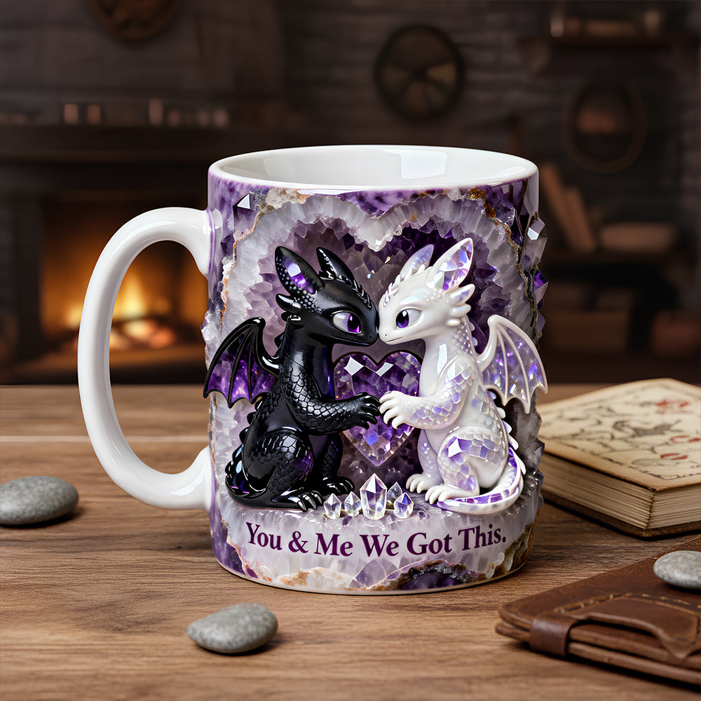 Couple Forever Coffee Mug - Personalized Gifts For Couple 01NADT140126-Homacus