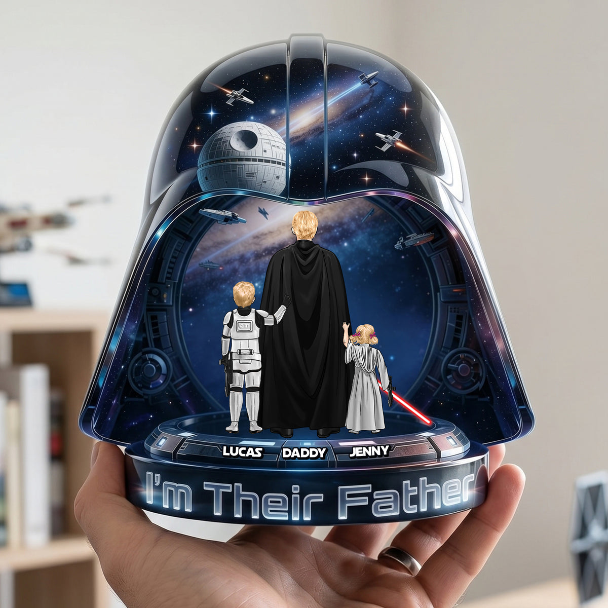 I Am The Father Acrylic Plaque - Personalized Gifts For Dads 04natn060526-Homacus