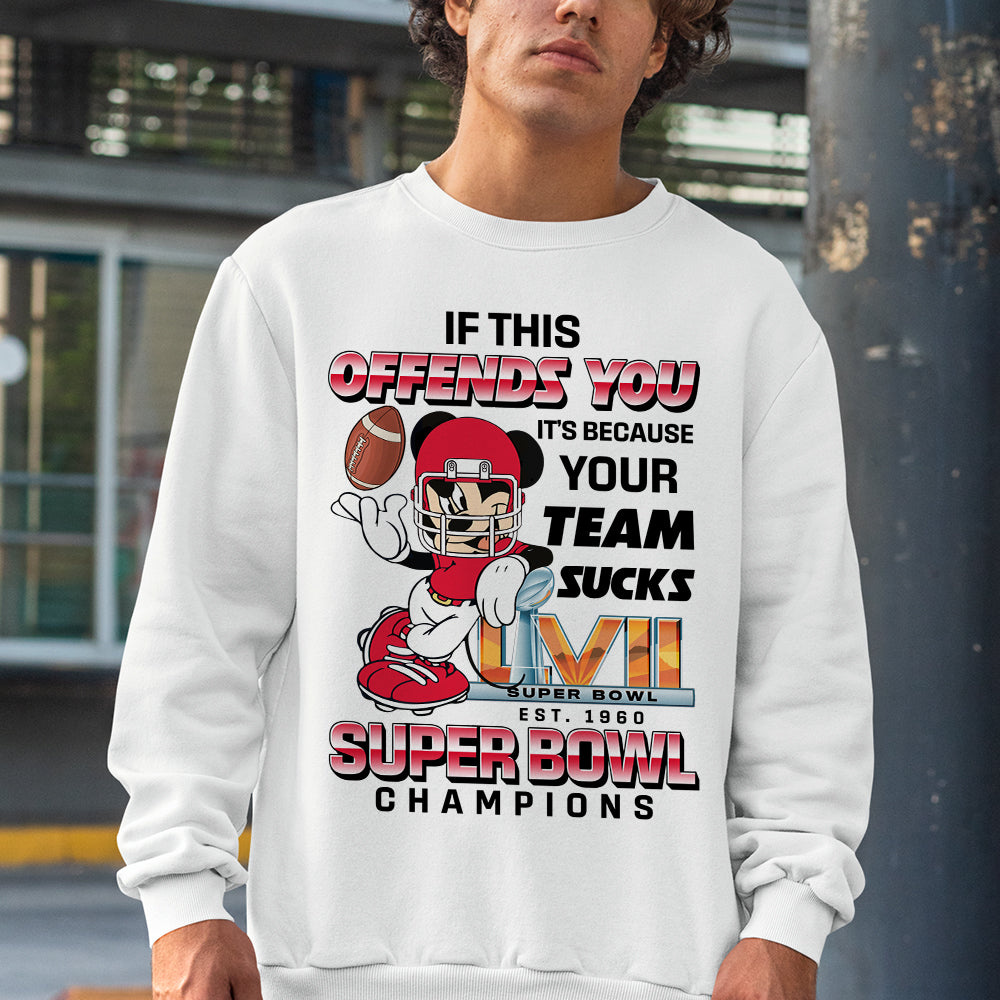 Custom Team Logo Gifts For Football Fan Shirt 042hulh010223 American Football Mouse-Homacus