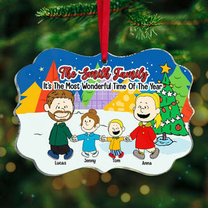 Personalized Gifts For Family Acrylic Ornament 05xqtn230724da-Homacus