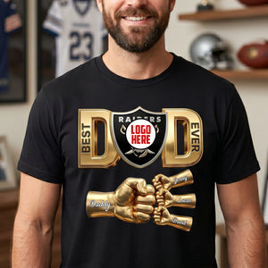Game Day Dad & Kids Matching Shirt - Personalized Gift For Sporty Dads 04NATN220526-Homacus