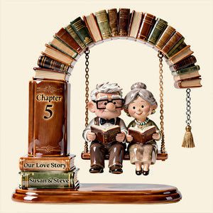 Our Love Story Acrylic Plaque - Personalized Gifts For Couple 02OHDT210126-Homacus