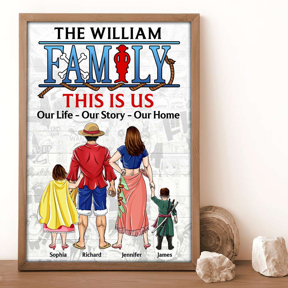 Personalized Gifts For Family Canvas Print 03ACQN030724PA-Homacus
