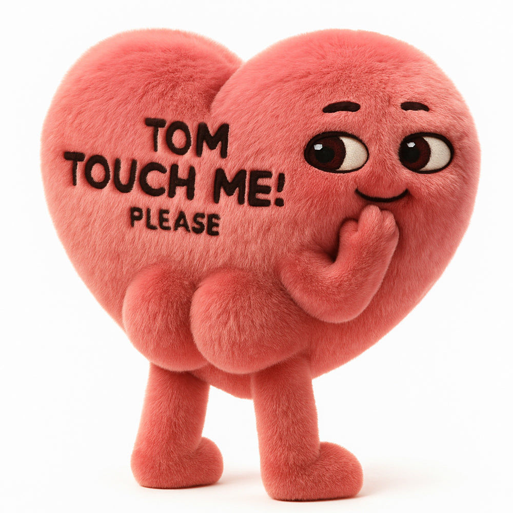 Funny Heart Custom Shape Pillow - Personalized Gifts For Couples 03natn291125-Homacus