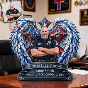 Always Remembered Office Workers Plaque - Personalized Memorial Gift For Office Workers 02HULU300126-Homacus