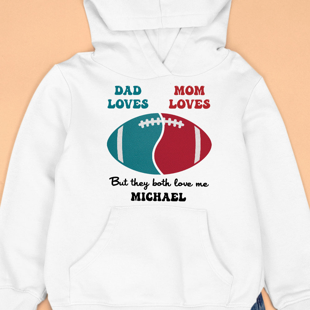 Custom Team Logo Gifts For Football Fan Shirt 5HULH310123 American Football Kids-Homacus