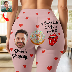 Naughty Couple Leggings - Custom Photo Gifts For Her 05kiqn031225-Homacus