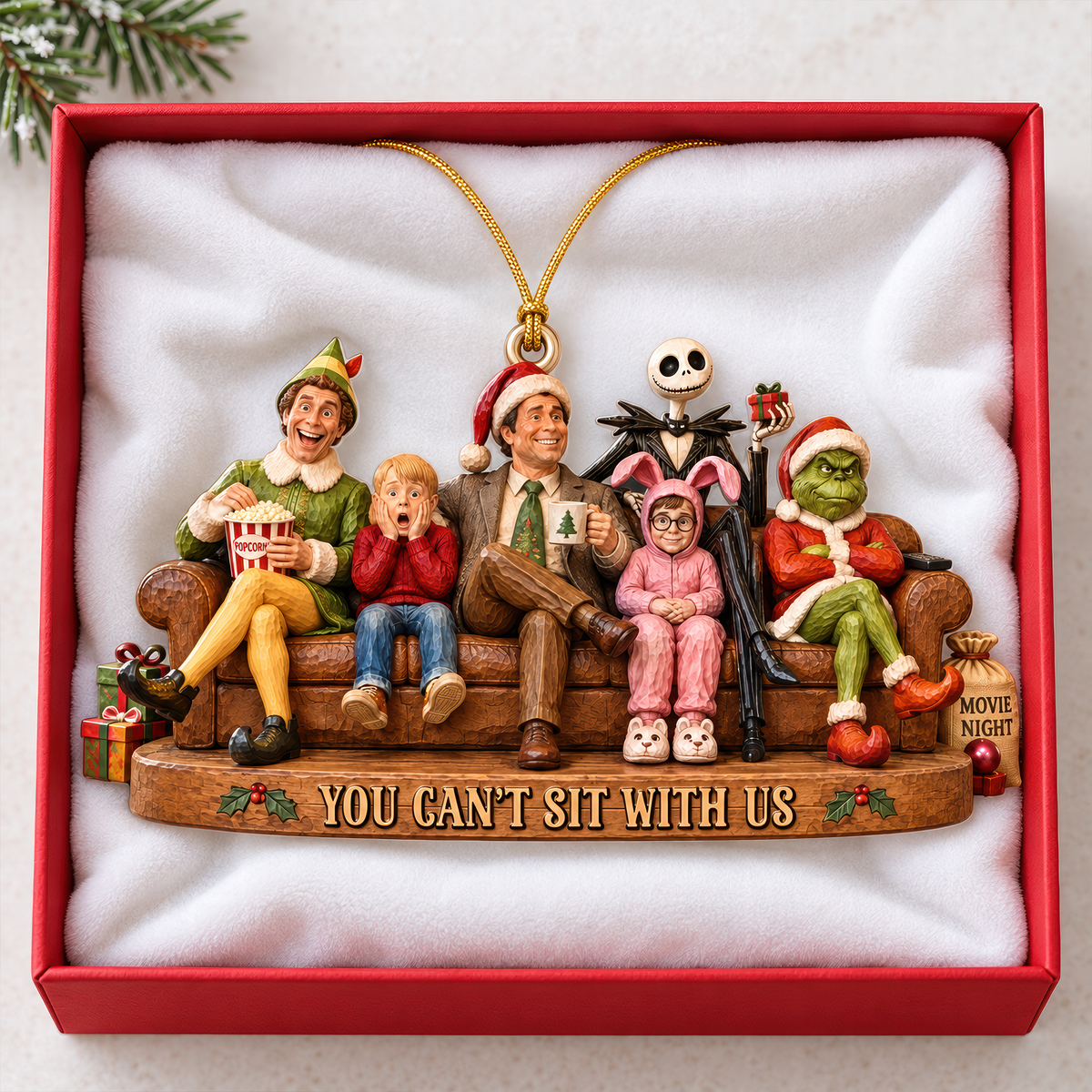 Holiday Legends Gathering Ornament - Personalized Gift For Christmas 04NAQN081026-Homacus