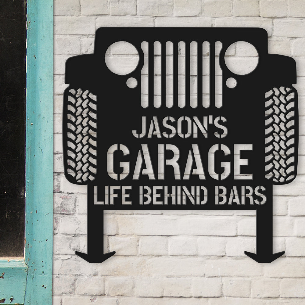 Personalized Gifts For Car Lovers Hanging Metal Sign 02HUDT270624-Homacus