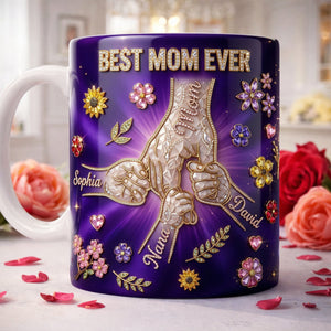 Pinky Promise Mom Coffee Mug - Personalized Gift For Mom 02NALU050326-Homacus