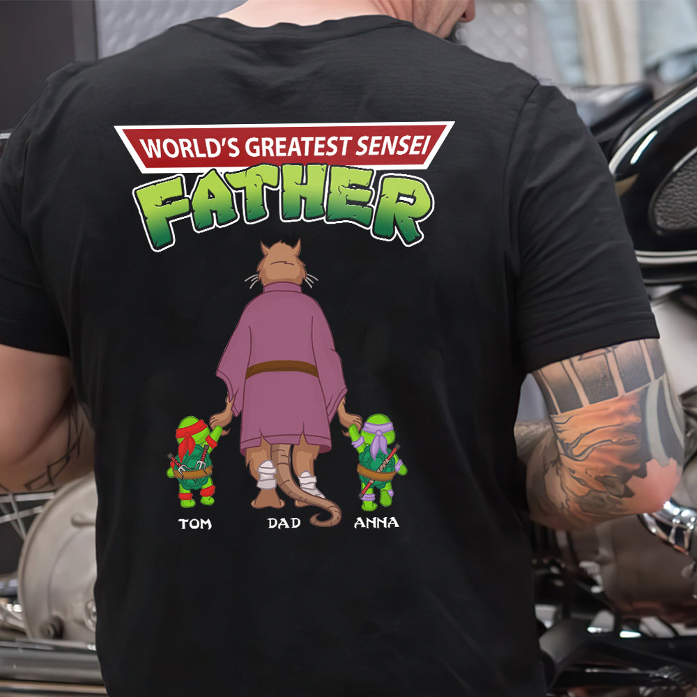 Personalized Gifts For Dad Shirt World's Greatest Father 04natn220523-Homacus