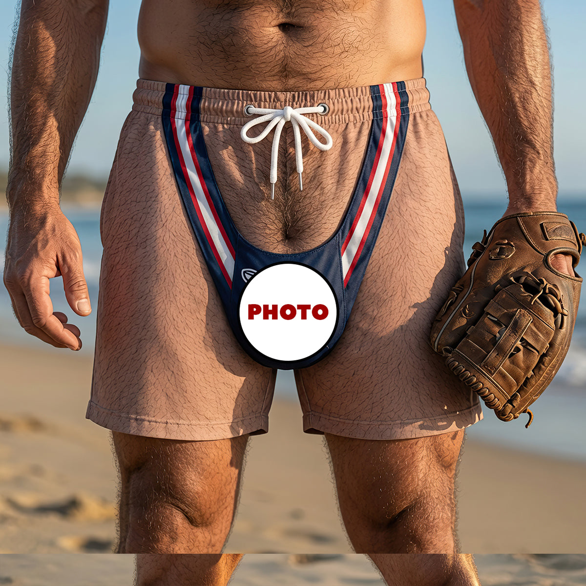 Game Day Gone Wild Beach Shorts - Personalized Gifts 01hudt160726-Homacus