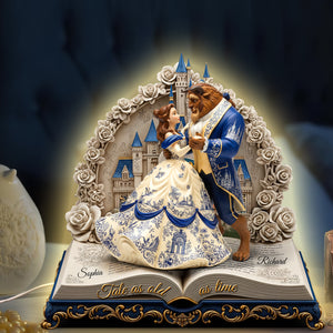 Romantic Couple Acrylic Light Box - Personalized Gifts For Couple 04PGQN301025-Homacus