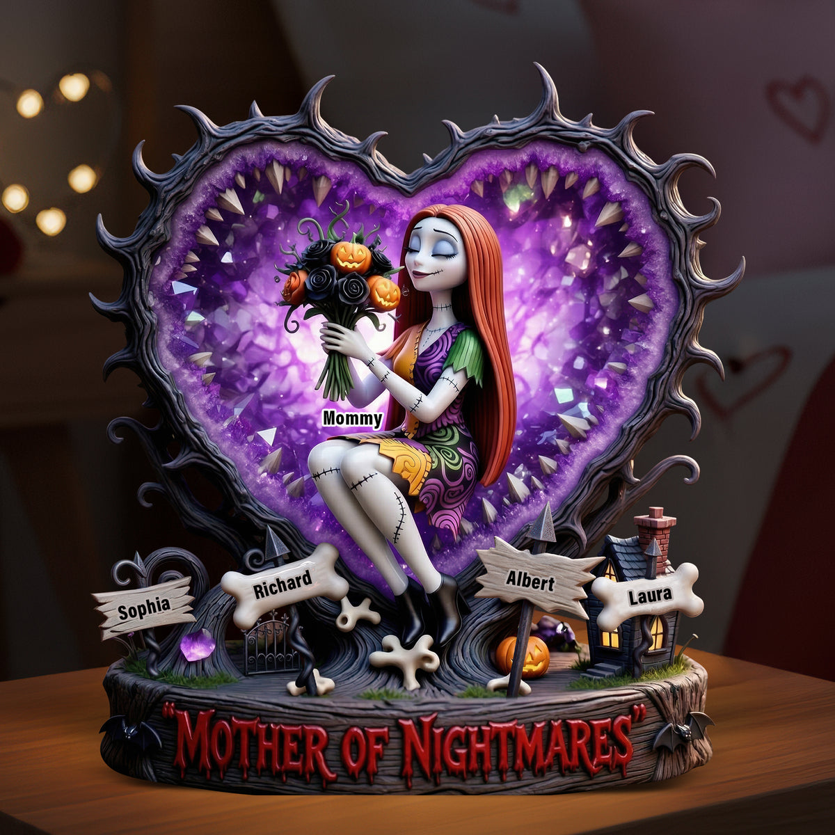 Horror Mom Acrylic Plaque - Personalized Mother's Day Gifts 02TYQN300326-Homacus