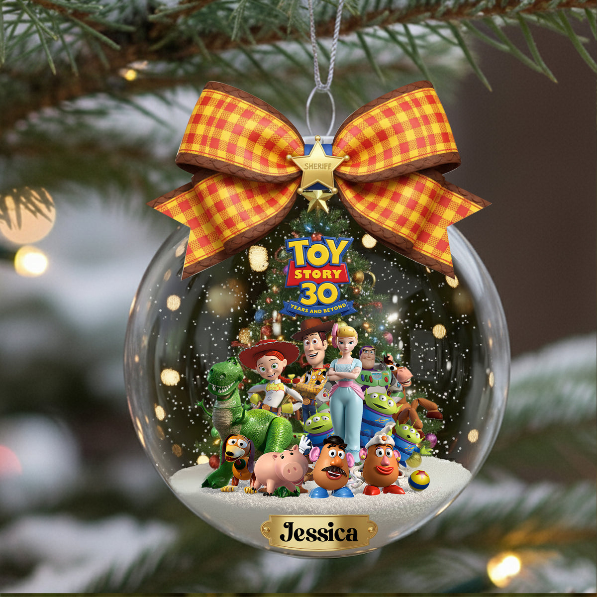 Celebrating 30 Years of Adventure Ornament - Personalized Christmas Gifts For Fans 05HYLU290925-Homacus
