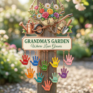 Lovely Garden Of Mom Suncatcher - Personalized Gifts For Moms 01tota100426-Homacus