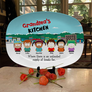 Personalized Gifts For Grandma Resin Plate 02XQDT261124HG-Homacus