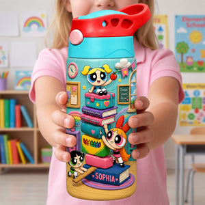 Lovely Adventure Back To School 12oz Colorful Kid Tumbler - Personalized Gifts For Kids 07hadh300726-Homacus